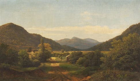 George Bacon Wood Jr. (American, 1832-1910) Mountain Landscape, 1867