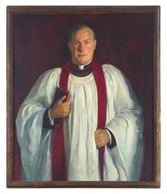 Gerrit Albertus Beneker (American, 1882-1934) Portrait of Reverend Joseph Groves, 1932