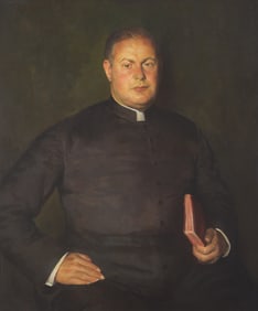 Henry Hensche  (American, 1901-1992) Portrait of Reverend Joseph Groves