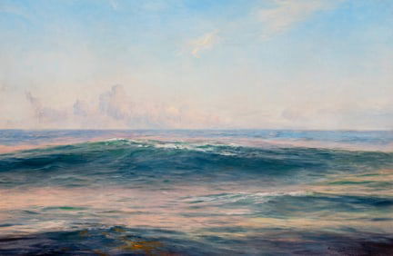 Warren W. Sheppard (American, 1858-1937) Seascape