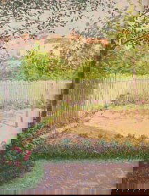 Léon Giran-Max (French, 1867-1927) Jardin en Été, c. 1900