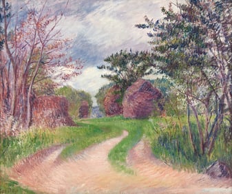 Frederic-Samuel Cordey, Le Cremin Devant Les Meules