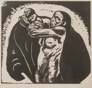 Käthe Kollwitz (German, 1867-1945) Das Opfer, 1922