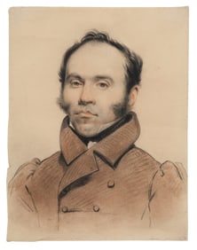 French School, circa 1820s, Portrait of a Man