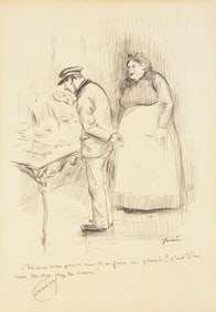Jean-Louis Forain (French, 1852-1931) Les Mamans, c. 1890