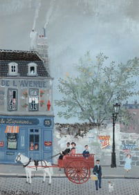 Michel Delacroix (French, b. 1933) Matin de printemps