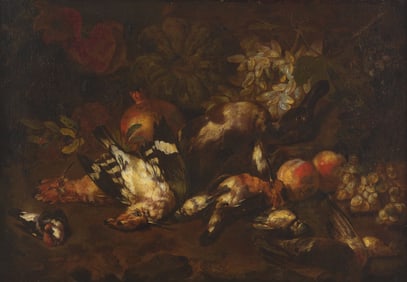Circle of Frans Snyders (Dutch, 1579-1657)  Still Life with Fowl and Fruit