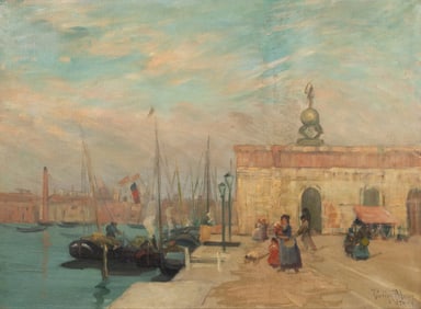 Pauline Palmer (American, 1867-1938) Venice