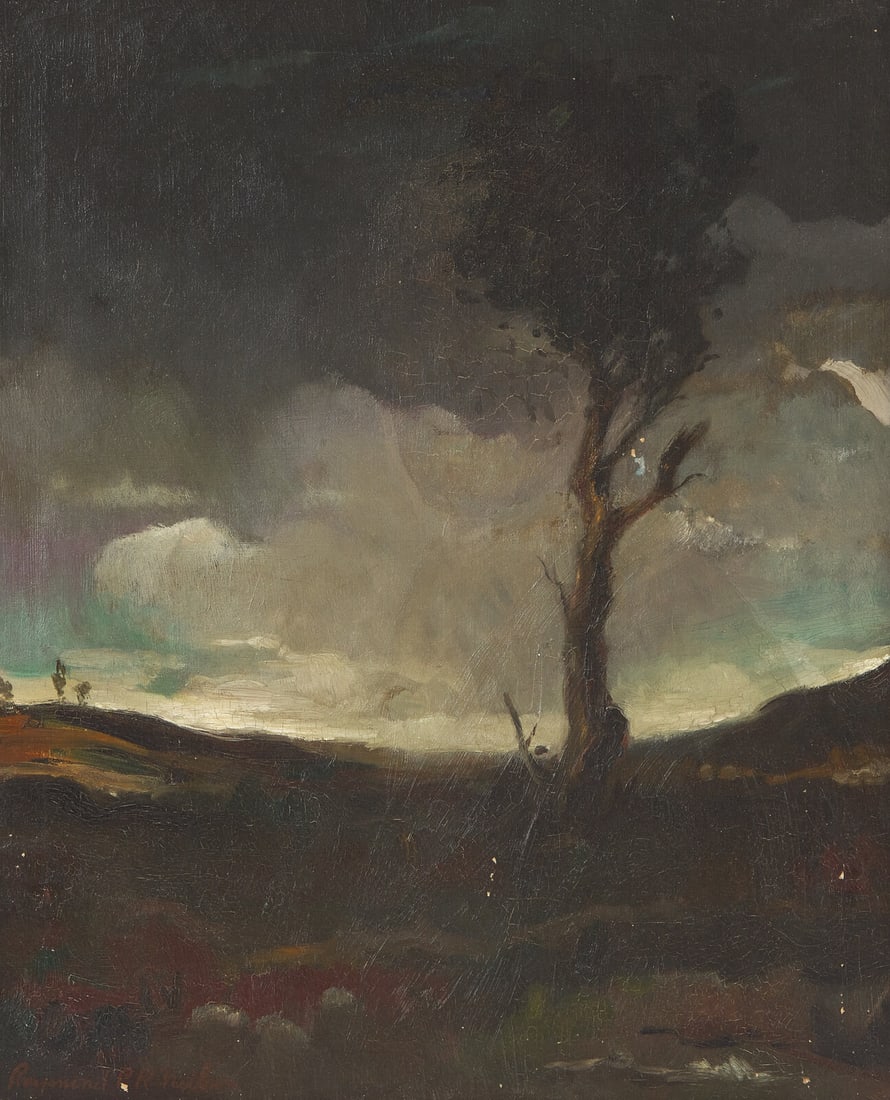 Raymond Perry Rogers Nielsen (American 1888-1964) Approaching Storm (1 of 3)