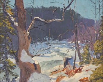Alfred Nunamaker (American, 1915-1988) Winter Afternoon