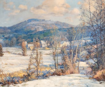 William Jurian Kaula (American, 1871-1953) Winter Landscape