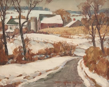 Arthur Meltzer (American, 1893-1989) Mennonite Road