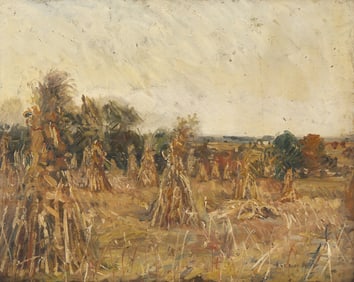 Walter Emerson Baum (American, 1884-1956) The Cornfield, 1931