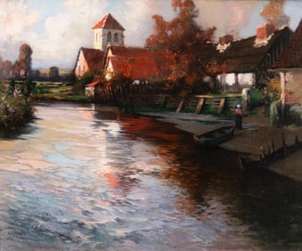 George Ames Aldrich (American, 1872-1941) Evening Light