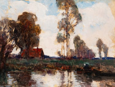 Anthony Thieme (American, 1888-1954) Rural Landscape