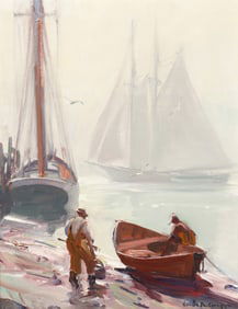 Emile Gruppé (American 1896-1978) Gloucester Fog
