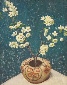 Emma Fordyce MacRae (American, 1887-1974) White Blossoms