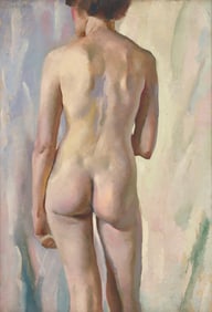 Henriette Wyeth (American, 1907-1997) Nude, 1922