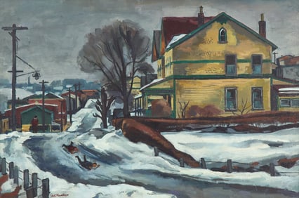 Antonio Martino (American, 1902-1988) Winter, Manayunk