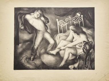 Benton Murdoch Spruance (American, 1904-1967) Introduction to Love, 1935