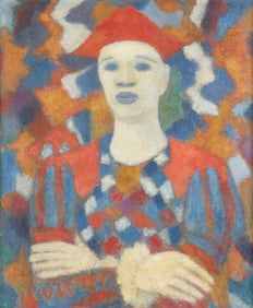 Julius Bloch (American, 1888–1966) Portrait of a Clown