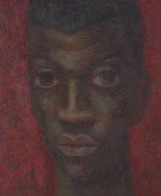 Julius Bloch (American, 1888-1966) Head Study, 1951