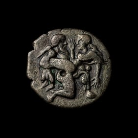[ANCIENTS] THRACIAN ISLANDS. Thasos (c. 510-490 BC). Ar Drachm. (5.6 g)
