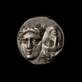 [ANCIENTS] THRACE. Istros (c. 400-350 BC). Ar Stater. (6.7 g)
