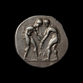 [ANCIENTS] PAMPHYLIA. Aspendos (c. 370-333 BC). Ar Stater. (10.4 g).
