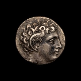 [ANCIENTS] CYRENAICA. Cyrene (c. 308-277 BC). Ar Didrachm (7.2 g)