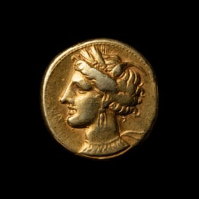 [ANCIENTS] ZEUGITANA. Carthage (c. 350-320 BC). Av Stater. (7.6 g).