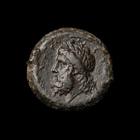 [ANCIENTS] SYRACUSE. Sicily. Timoleon (334-336 BC). Ae 2 Litrai. Favorito Type 17. (20.7 g).