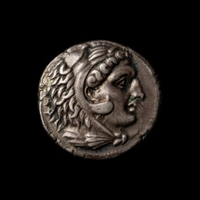 [ANCIENTS] SICILY. Siculo-Punic. (c. 300-289 BC). Ar Tetradrachm. (16.3 g).