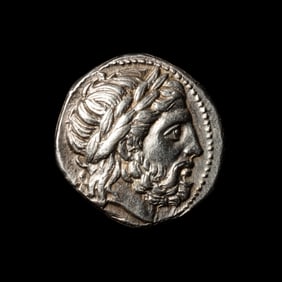 [ANCIENTS] MACEDONIAN KINGDOM. Amphipolis. Philip II (c. 359-336 B.C.). Ar Tetradrachm. (14.3 g).