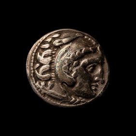 [ANCIENTS] MACEDONIAN KINGDOM. Alexander III (the Great)(c. 310-301 BC). Ar Drachm. (4.9 g)