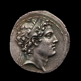 [ANCIENTS] SELEUCID KINGDOM. Antiochos IV Epihanes (c. 175-164 BC). Ar Tetradrachm (16. 4 g).