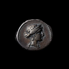 [ANCIENTS] ROMAN REPUBLIC. Marcus Aemilius Lepidus (c. 61 BC). Ar Denarius. (3.8 g).  ex. President
