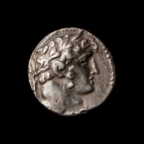 [ANCIENTS] JUDEA. Jerusalem. Herod the Great (c. 1 AD). Ar Half-Shekel: Tyre Type (7.1 g).