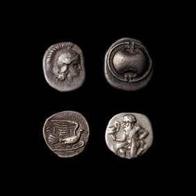 [ANCIENTS] A Group of Four Greek Ar Coins