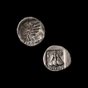 [ANCIENTS] Two Ar Drachmae (2nd-1st Century BC)
