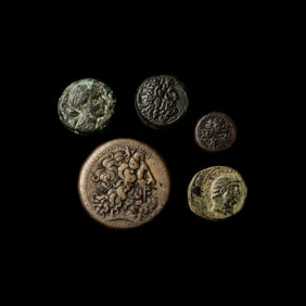 [ANCIENTS] PTOLEMAIC KINGDOM. Ptolemy III-Cleopatra VII and Mark Antony (c. 246-30 BC). Ae Coinage;