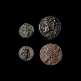 [ANCIENTS] Four Greek Ae Coins