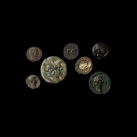 [ANCIENTS] ROMAN. A Group of Seven Ae Coins