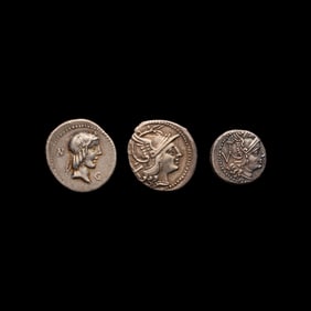 [ANCIENTS] A Group of Three Roman Republic Ar Coins