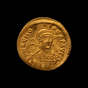 [ANCIENT] EASTERN ROMAN EMPIRE. Zeno (c. 467-491). Constantinople. Av Solidus (4.5 g)