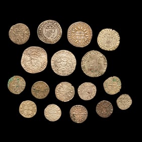[MEDIEVAL AND RENAISSANCE] A Collection of Seventeen English and Continental Silver Coins