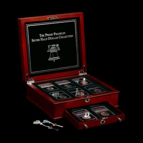 A Group of Ten Benjamin Franklin 50c Proofs