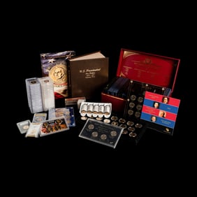 A Large Collection of Susan B. Anthony, Sacagawea and Presidential $1 Mint Coins and Proofs