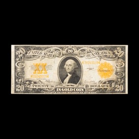 Two Series 1922 Gold Certificates