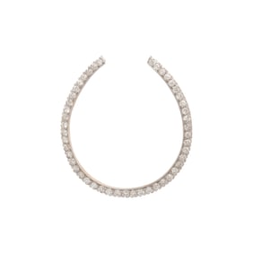 EDWARDIAN, DIAMOND HORSESHOE BROOCH